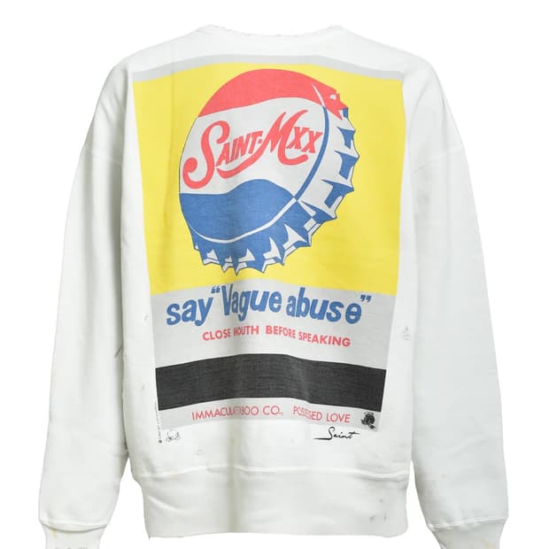 세인트 미카엘 CRW NECK SWT/VAGUE ABUSE