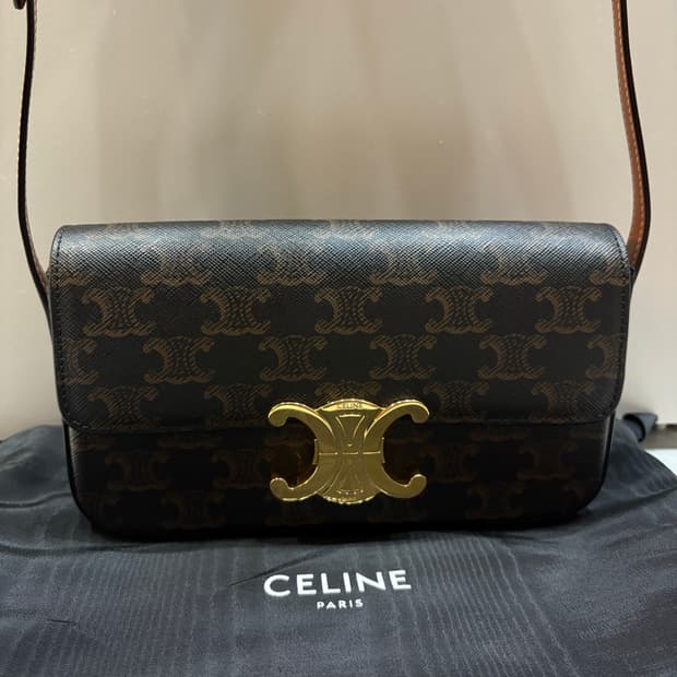 셀린느 트리오페 숄더백