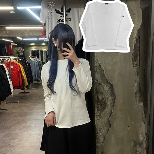 세인트제임스 길도 롱슬리브 화이트   #csz2286