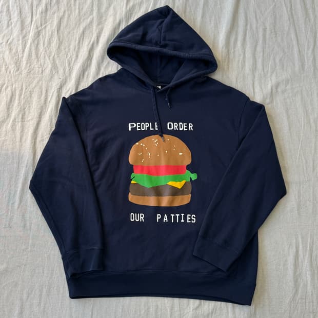 유니클로 x CPFM 스폰지밥 후드 XL