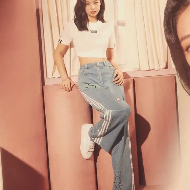 아디다스 제니X피오루치 데님 팬츠