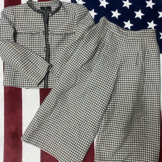 랑방컬렉션 트위드 세트