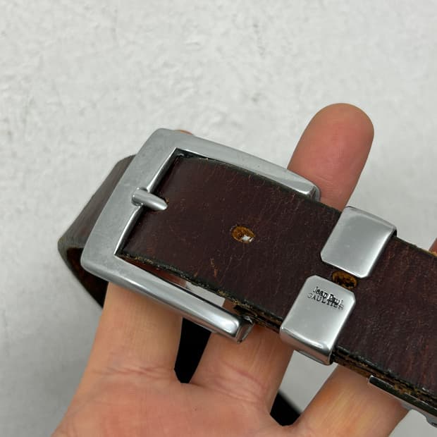 장 폴 고티에 레더 벨트