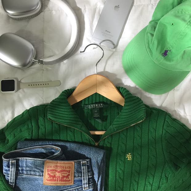 (WOMAN) 폴로랄프로렌 니트집업 S