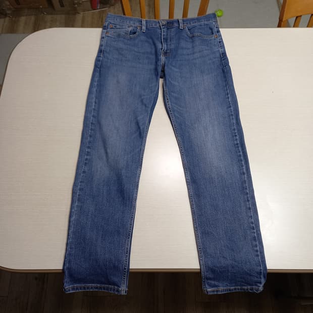 33 리바이스502 워싱 스판 슬림일자진 33-455