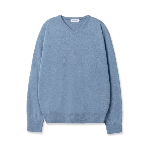 스테디에브리웨어 스탠다드 울 브이넥 니트 팝니다