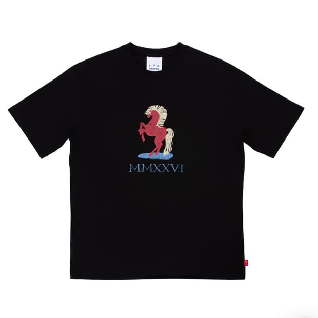 아이앱스튜디오 RED HORSE T-SHIRTS BLACK / XL
