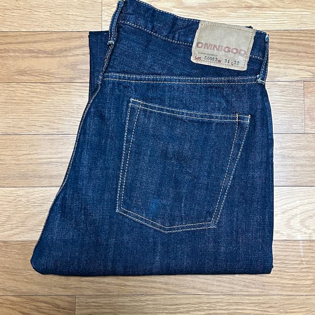 옴니갓 셀비지 데님 팬츠 34