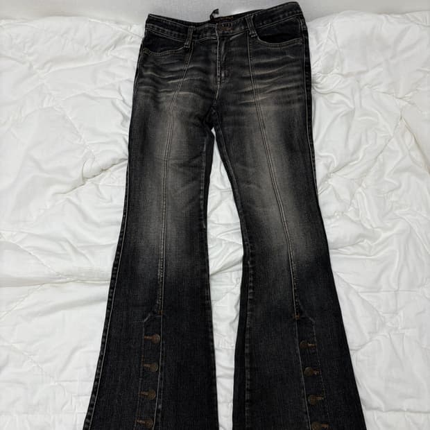 부츠컷 팬츠 (착샷)