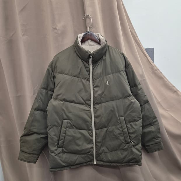 입생로랑 리버시블 다운 패딩