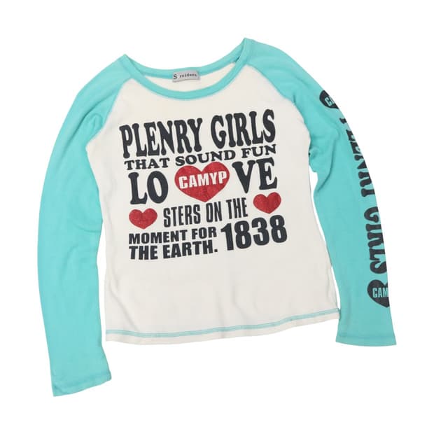 키치 프린팅 나그랑 티셔츠