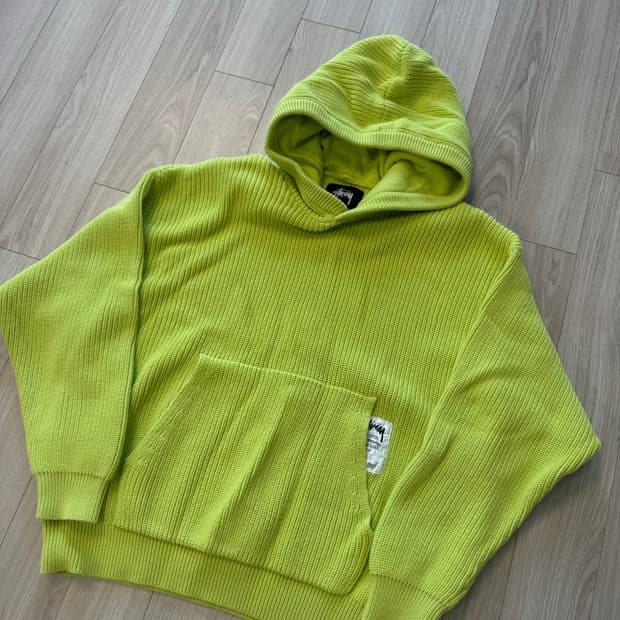 [M] 스투시 니트 후드