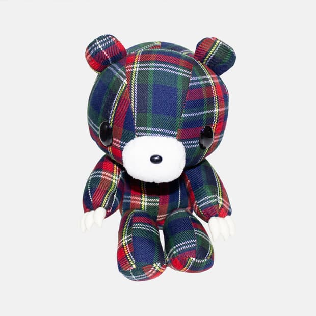 글루미베어 고전 타탄체크 인형 그린