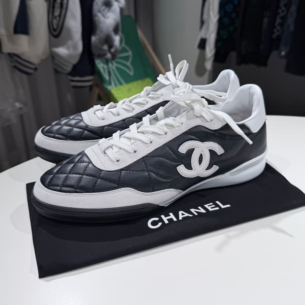 (A+/42) / 26년 CC로고 퀄팅로고 스니커즈 신발