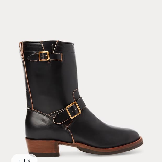 더블알엘 밀러 엔지니어부츠 8d (260) 새제품 (정가이하)