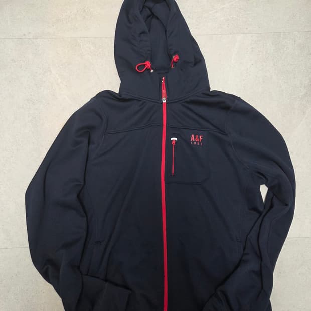 아베크롬비 액티브 남성 후드집업