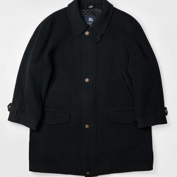 버버리 90s 울 캐시미어 루즈핏 코트 PN5441