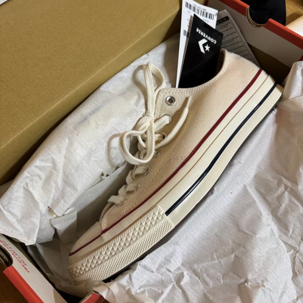 [290] 컨버스 척 70 로우 파치먼트 새상품