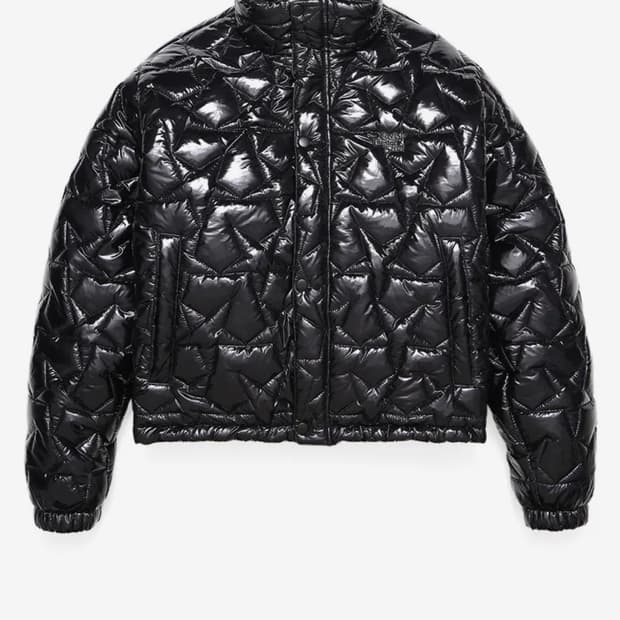 (정가18만원/새상품)카비시 별 패딩 M 스타패딩 경량패딩