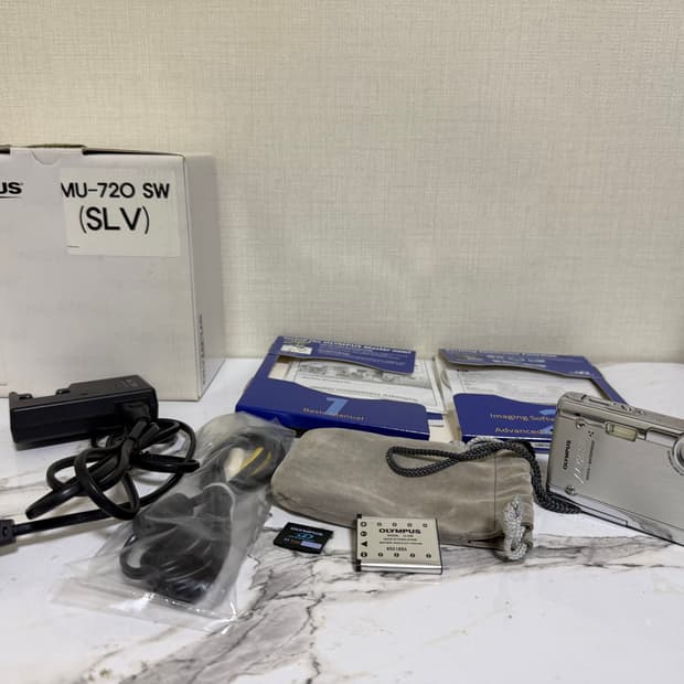 올림푸스 MU-720 SW 풀박스(민트급)방수카메라