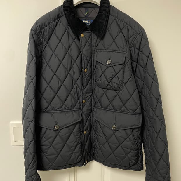 POLO 폴로 랄프로렌 퀼팅 자켓 블랙 L사이즈