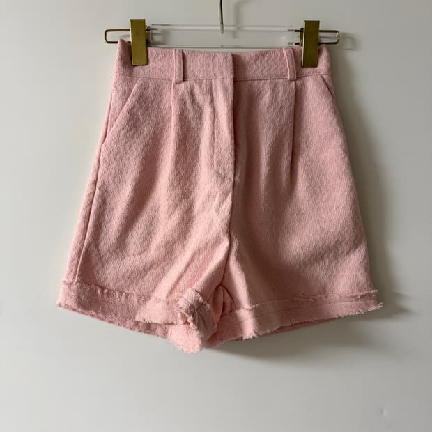 새상품 여자 트위드 반바지 S 