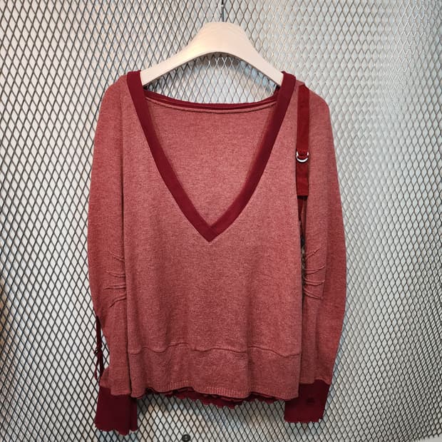 버버리 블루라벨 울 니트