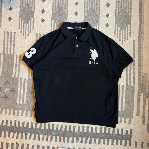 유에스 폴로 에센 플레이어 3 피케 폴로 셔츠
