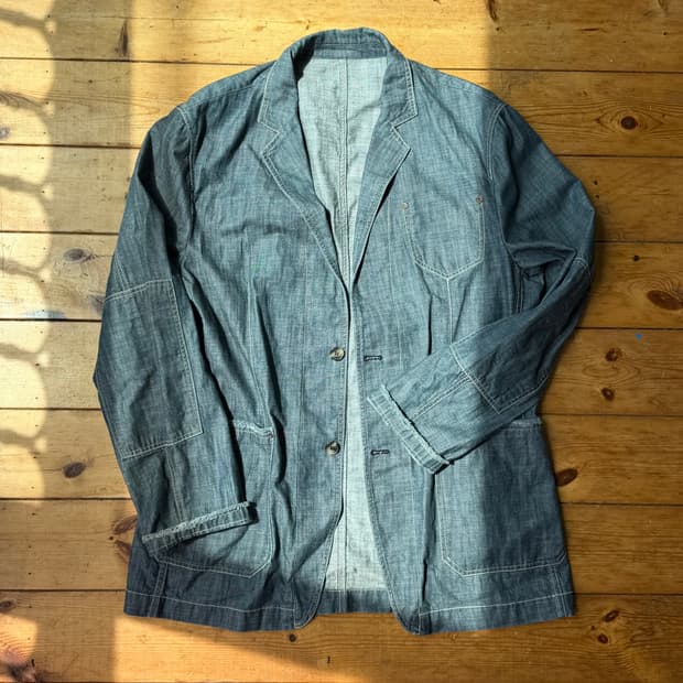 데님 스포츠 블레이저 / 워크 블레이저