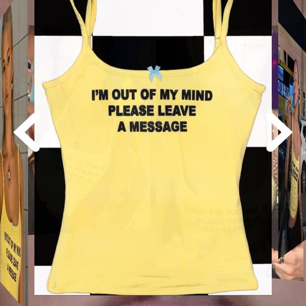 오마이티 omighty 민소매 나시 탑