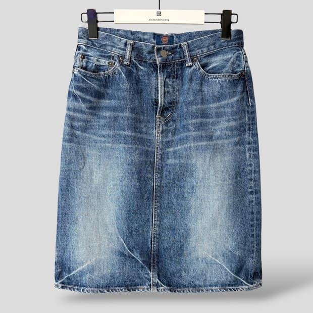 (여성2)OMNIGOD 옴니갓 데님 스커트