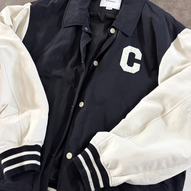 커버낫 바시티자켓 L