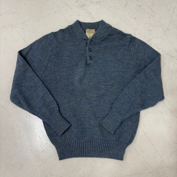 80‘s LL Bean British wool Sweater.