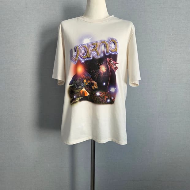 한섬 레트 여성반팔티