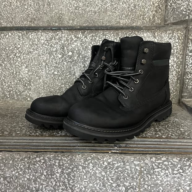 캐터필라 워터프루프 블랙 부츠