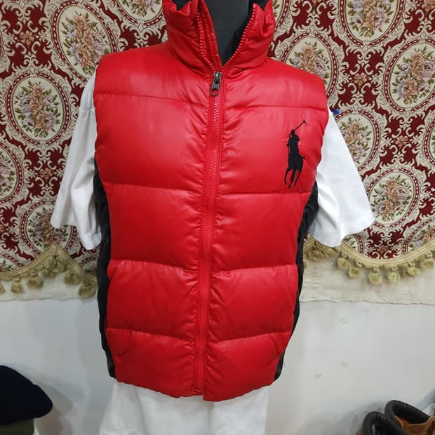 폴로 랄프로렌 빅포니 오리털 패딩조끼

