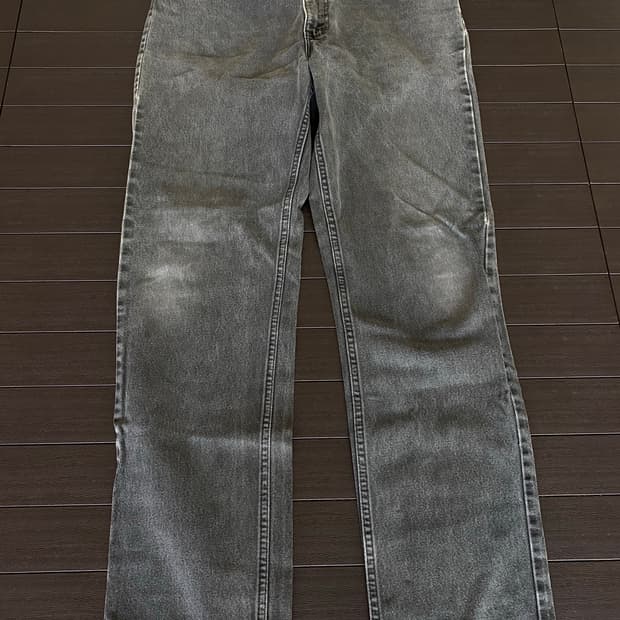 (40x32) 90s 리바이스 505 오렌지탭 흑청 블랙 USA