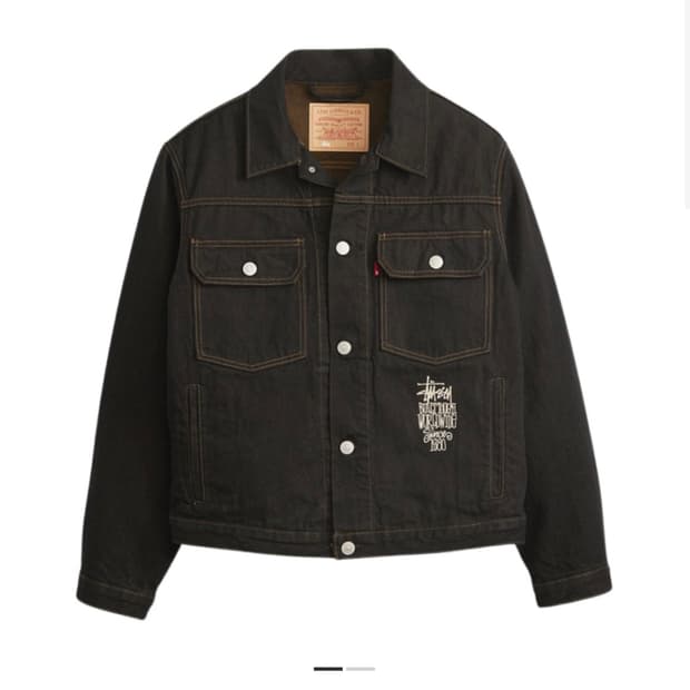 스투시x리바이스 데님 상/하의 세트