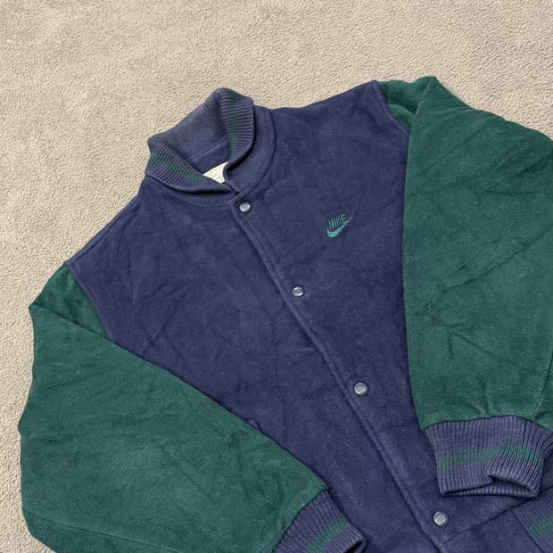 [정품/XL] 나이키 90s 삼나스포츠 바시티 봄버 자켓 c1
