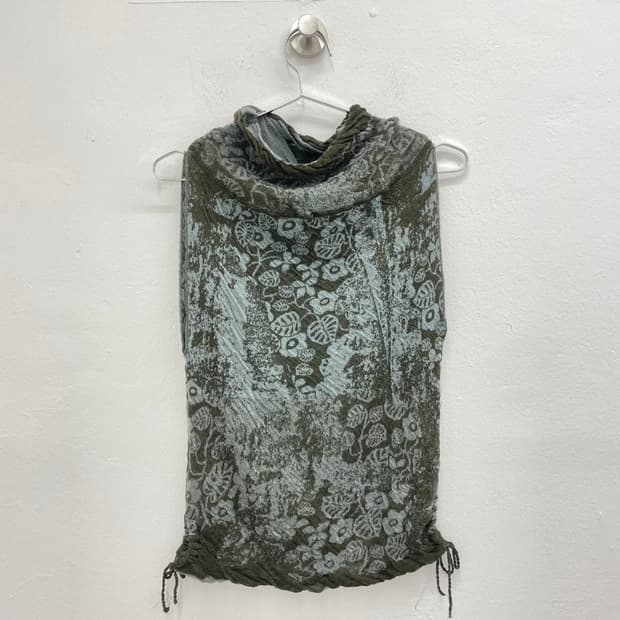Io Comme Io floral burnout neck top