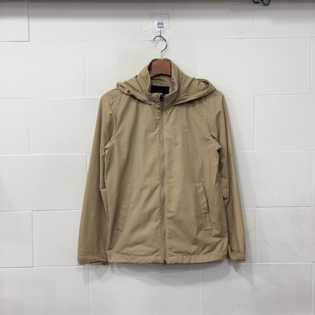 빈폴 베이지 후드 바람막이 자켓