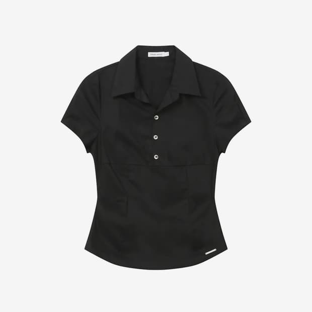 미세키서울 Fitted cap sleeves shirts 반팔 셔츠