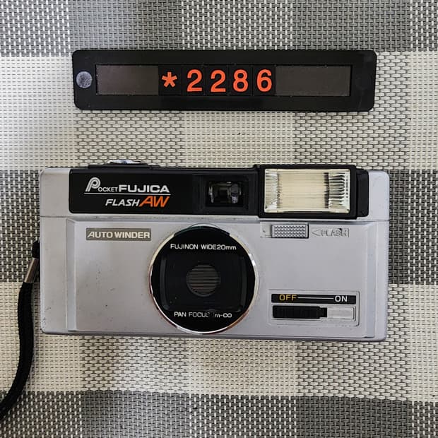 후지카 포켓 플래시 Aw 필름카메라 110mm 전용