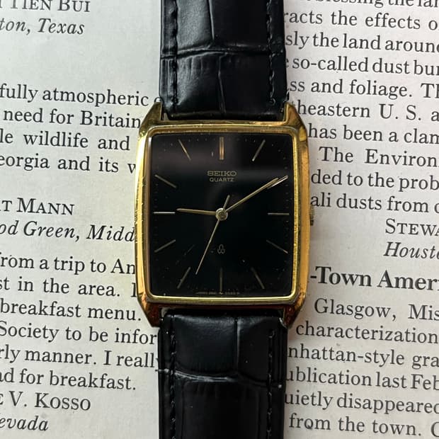 Seiko Vintage Tank (1982s) 