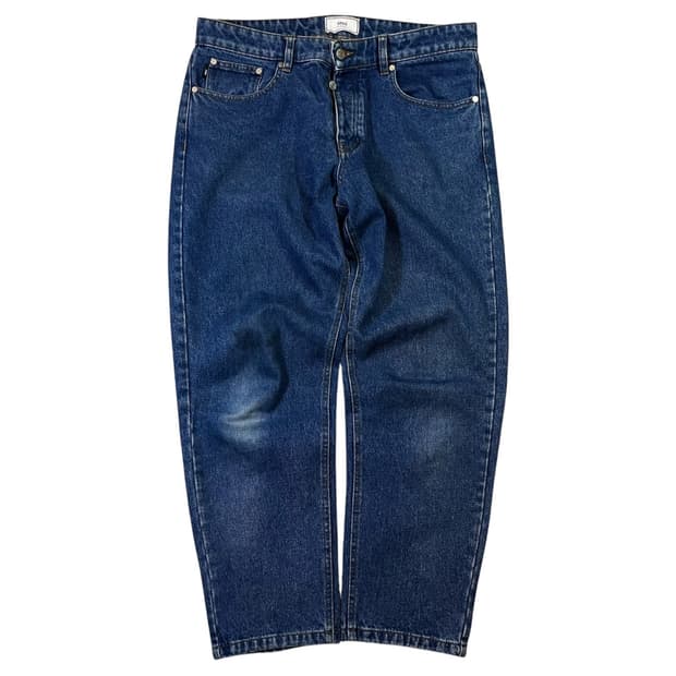 ami 아미 데님 와이드 팬츠