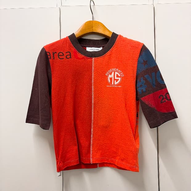 (정품/새상품) MARINE SERRE 마린 세르 여성 리워크 티셔츠