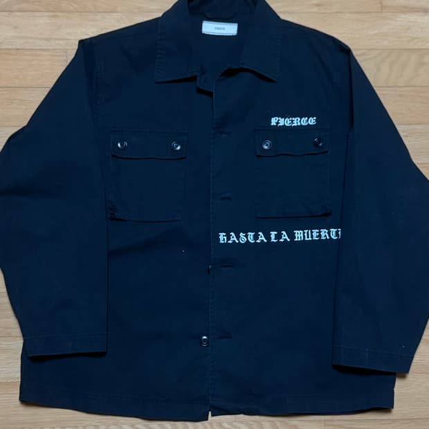 급처)피어스 블랙아웃 battle dress BDU 자켓