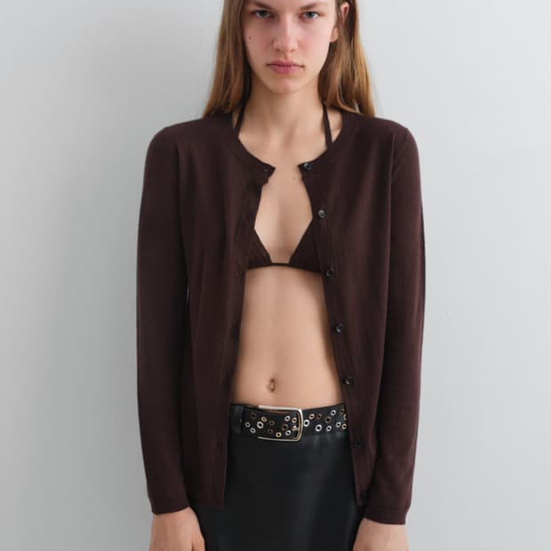 [XS,S,M]기마구아스 Rebecca 가디건/브라운