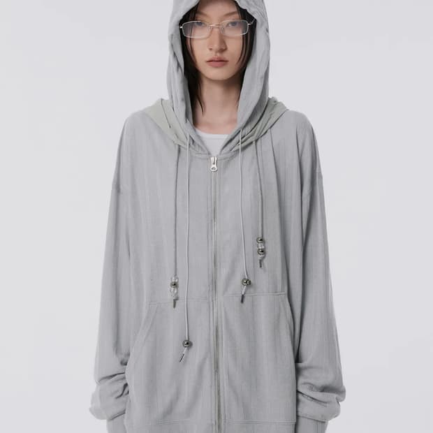 플레어업 후드집업