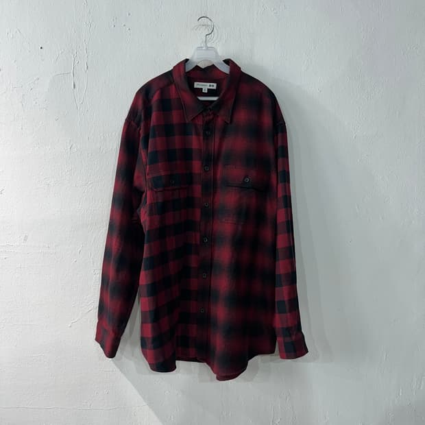 유니클로 x JW앤더슨 체크남방 4XL